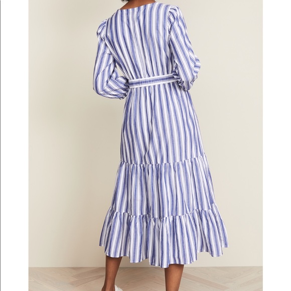 Madewell stripped tier Ava dress - Picture 4 of 6